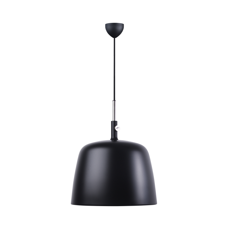 Nordlux Norbi 30 klassische Pendelleuchte Schwarz E27 minimalistisches Design